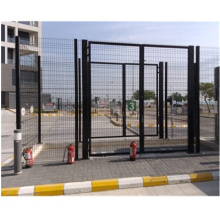 Decorative metal steel iron wire mesh fence with bends for garden factory and municipal works